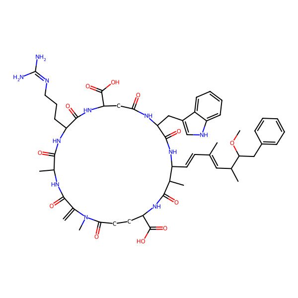 2D Structure of [D-Asp3]MC-RW