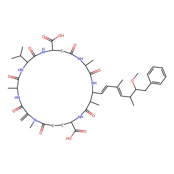 2D Structure of [D-Asp3]MC-VA