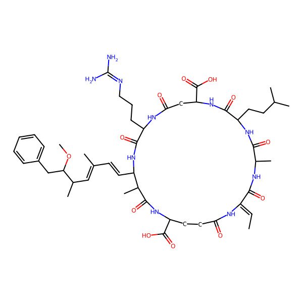 2D Structure of [D-Asp3,(Z)-Dhb7]Microcystin-LR