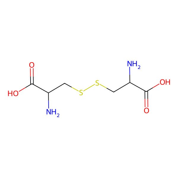 2D Structure of D-Cystine