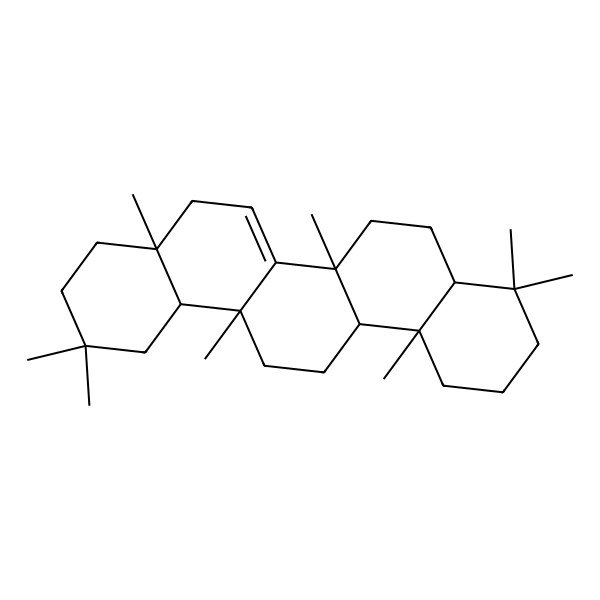 2D Structure of D-Friedoolean-14-ene