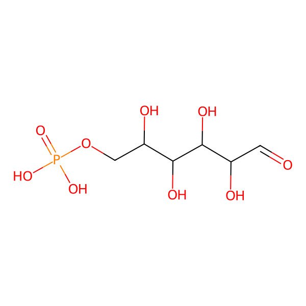 2D Structure of D-Glucose 6-phosphate 2D Structure of D-Glucose 6-phosphate