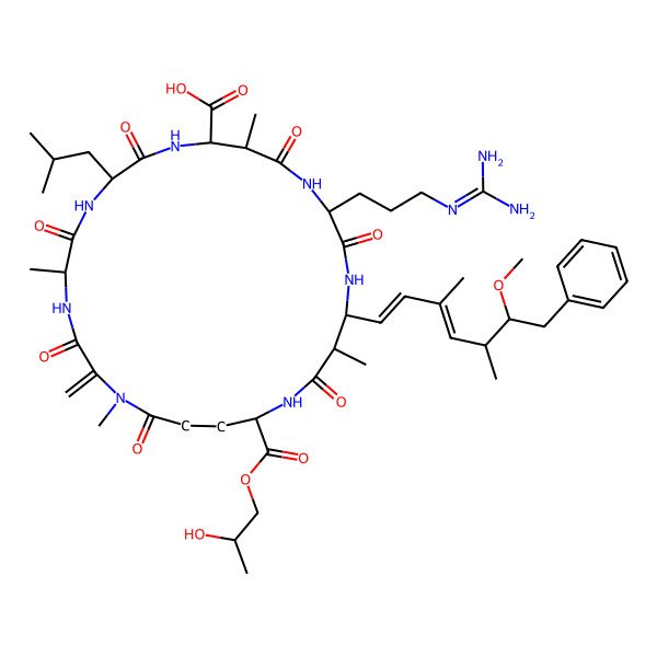 2D Structure of [D-Glu(OCH2CH(CH3)OH)6]MC-LR