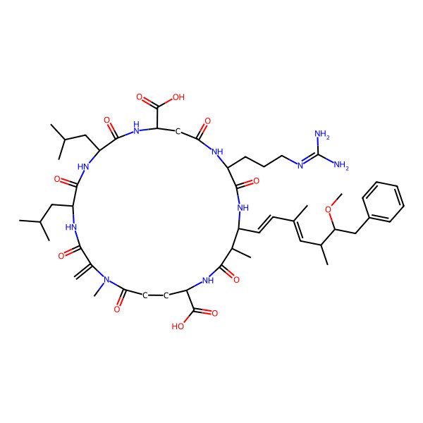 2D Structure of (D-Leu1,D-Asp3)MC-LR