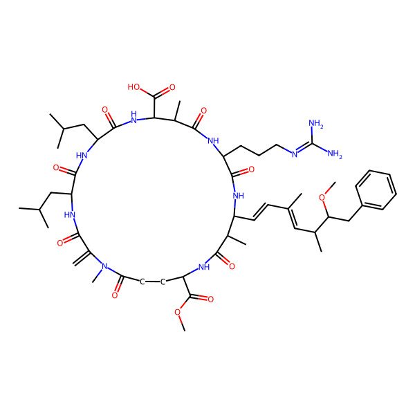 2D Structure of [D-Leu1,D-MeO-Glu6]MC-LR