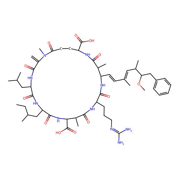 2D Structure of [D-Leu1]MC-HilR