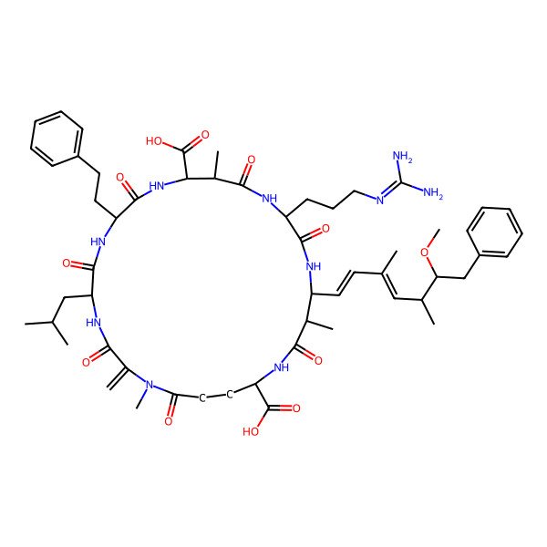 2D Structure of (D-Leu1)MC-HphR