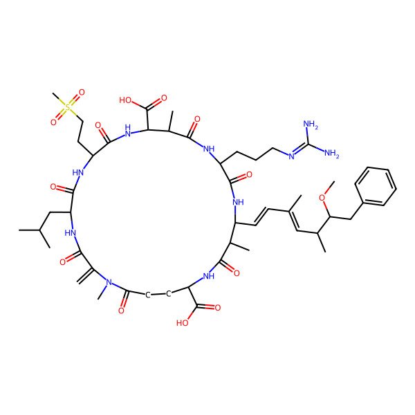 2D Structure of (D-Leu1)MC-M(O2)R