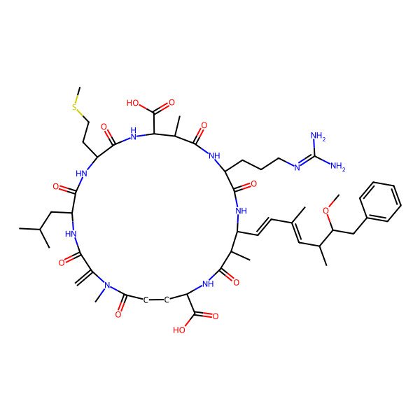 2D Structure of (D-Leu1)MC-MR