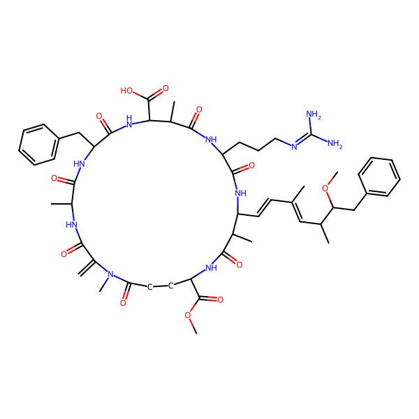 2D Structure of [D-MeO-Glu6]MC-FR