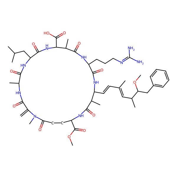 2D Structure of (D-MeO-Glu6)MC-LR