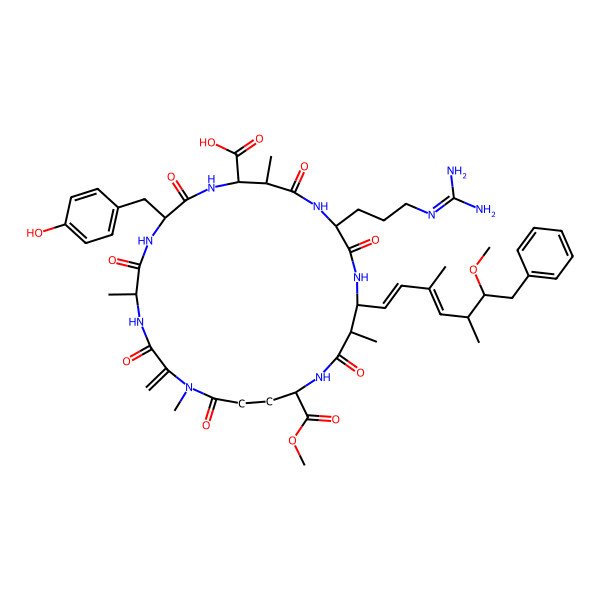 2D Structure of [D-MeO-Glu6]MC-YR