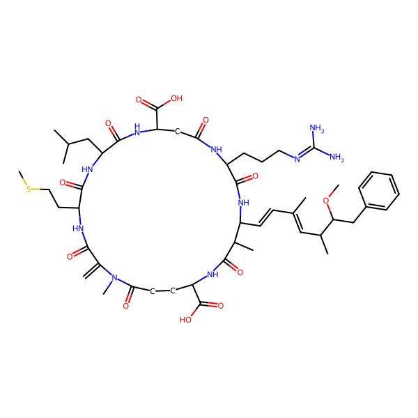 2D Structure of [D-Met1,D-Asp3]MC-LR