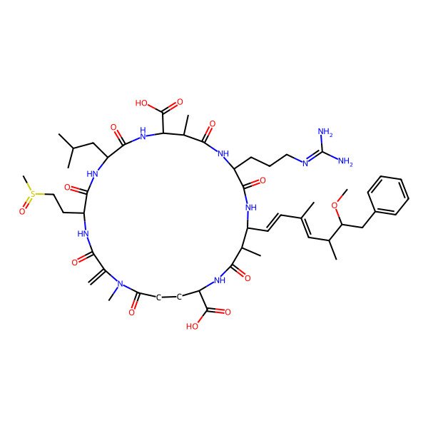 2D Structure of (D-Met(O)1)MC-LR