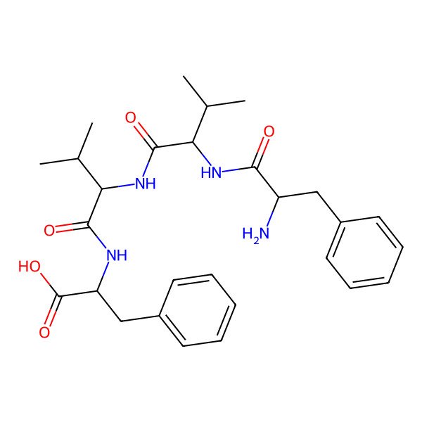 2D Structure of D-Phe-l-Val-d-Val-l-Phe