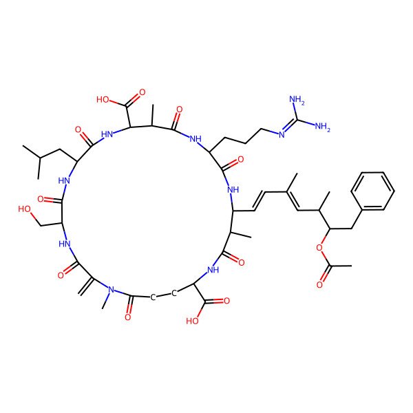 2D Structure of (D-Ser1,ADMAdda5)MC-LR