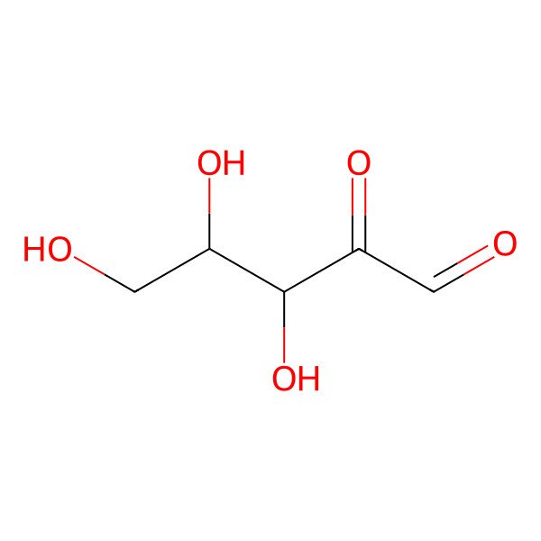 2D Structure of D-threo-pentos-2-ulose