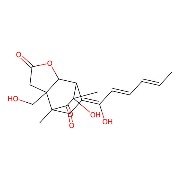 2D Structure of rezishanone A