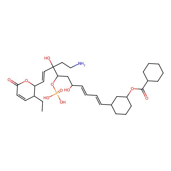 2D Structure of Phoslactomycin E