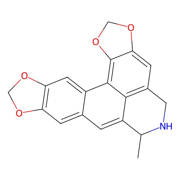2D Structure of 13-Methyl-5,7,19,21-tetraoxa-14-azahexacyclo[10.10.1.02,10.04,8.016,23.018,22]tricosa-1,3,8,10,12(23),16,18(22)-heptaene