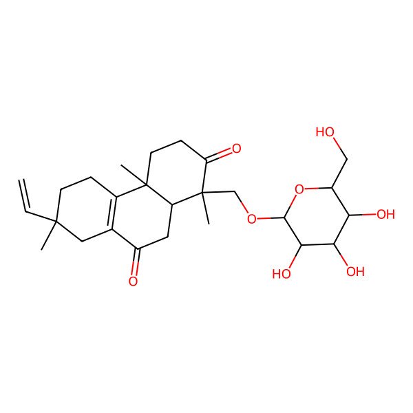 2D Structure of Virescenoside T