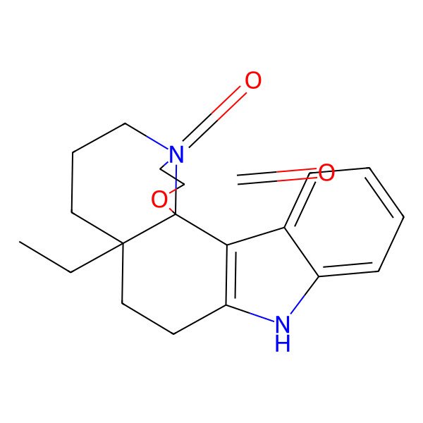 2D Structure of (1S,13R)-13-ethyl-20-oxa-9,17-diazapentacyclo[11.7.0.01,17.02,10.03,8]icosa-2(10),3,5,7-tetraene-18,19-dione