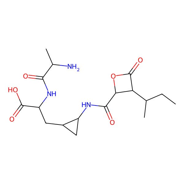 2D Structure of Belactosin A