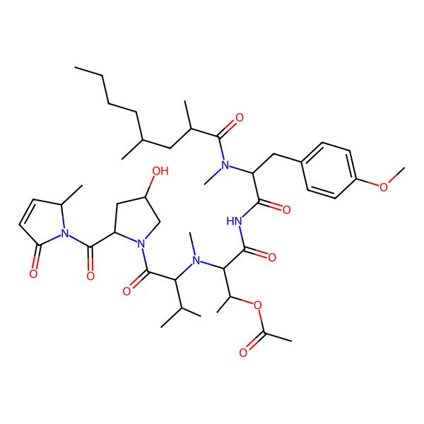 2D Structure of Majusculamide D