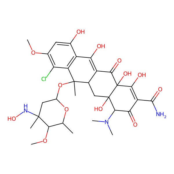 2D Structure of Dactylocycline A
