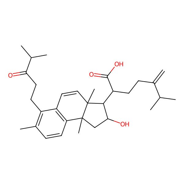 2D Structure of Daedaleanic acid D