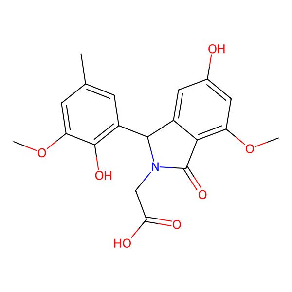 2D Structure of Daldinan B