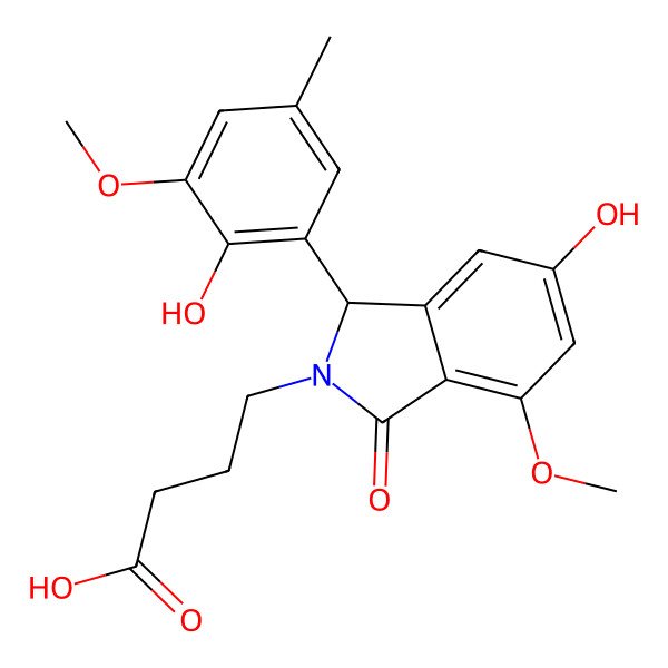 2D Structure of Daldinan C