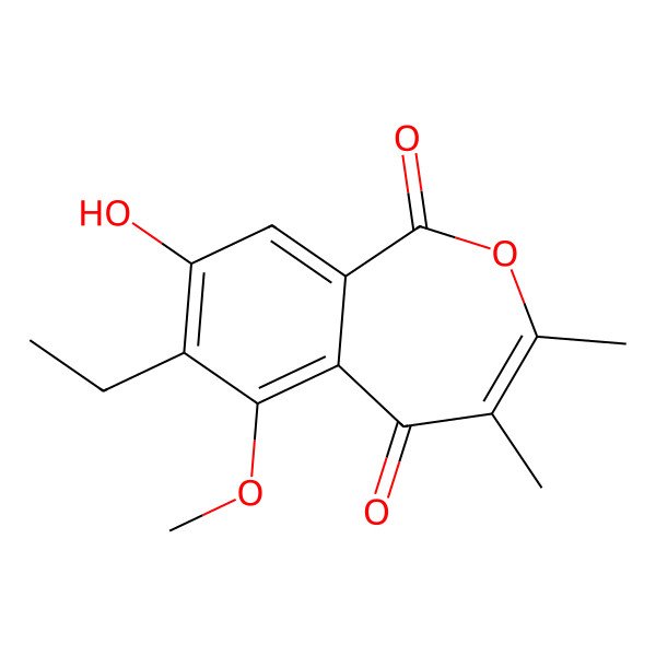 2D Structure of Daldinione E