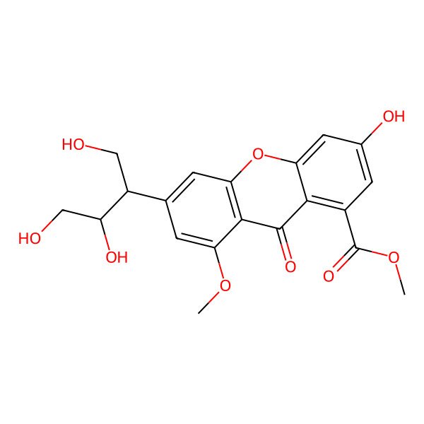 2D Structure of Dalienxanthone A