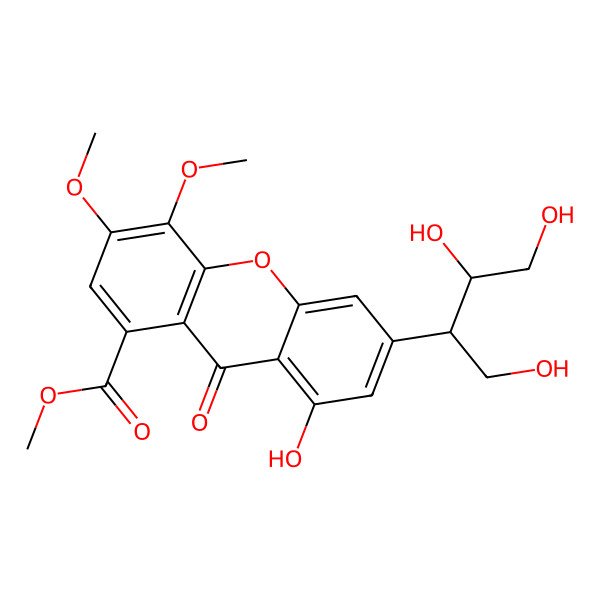 2D Structure of Dalienxanthone B