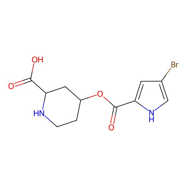 2D Structure of Damipipecolin