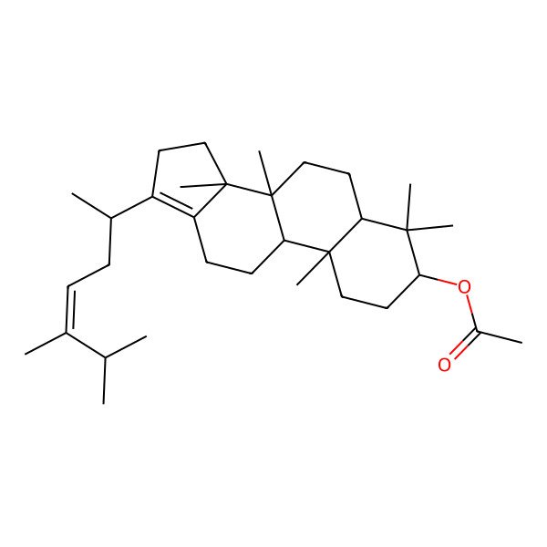 2D Structure of Dammaradienol acetate