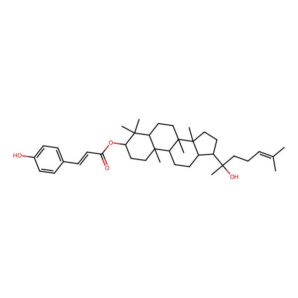 2D Structure of Dammarenediol II 3-p-coumarate 2D Structure of Dammarenediol II 3-p-coumarate