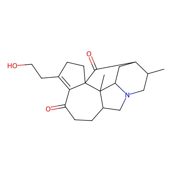 2D Structure of Daphniyunnine B