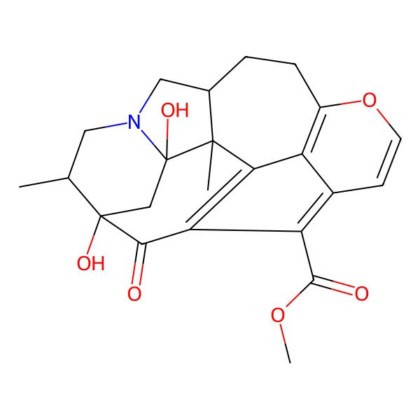 2D Structure of Dapholdhamine C 2D Structure of Dapholdhamine C