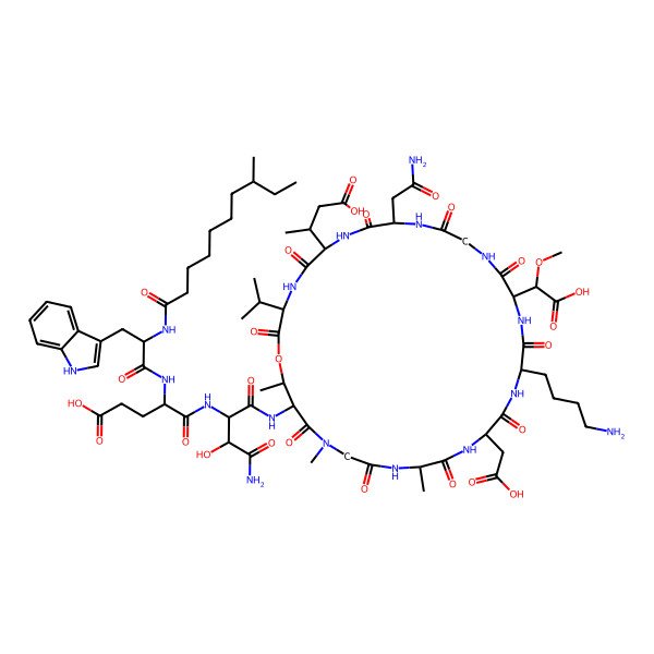 2D Structure of A-54145 C