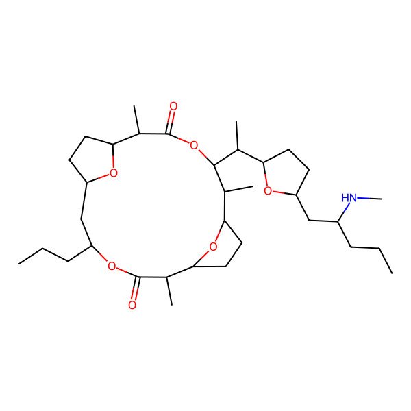 2D Structure of De-N-methylpamamycin-593A