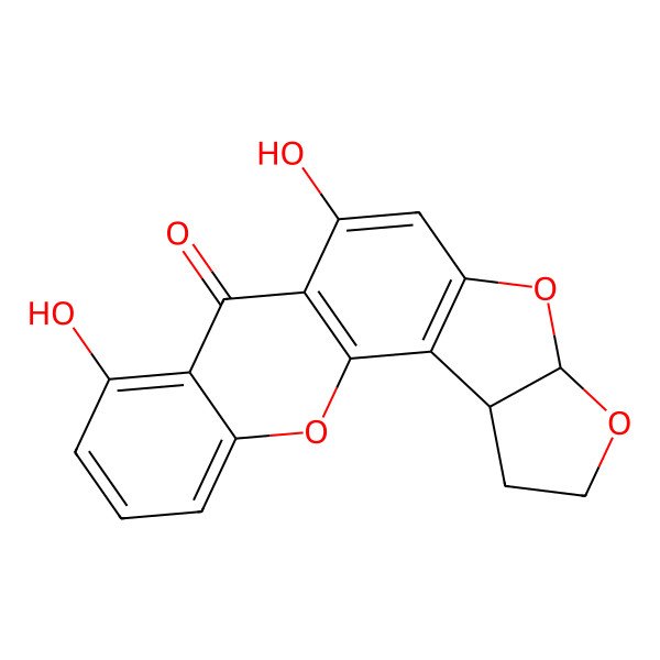 2D Structure of De-O-methyldihydrosterigmatocystin