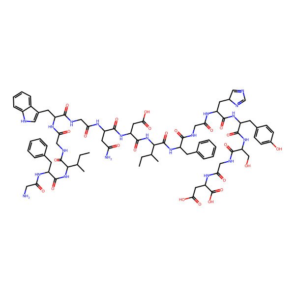 2D Structure of Des-phenylalanine-anantin