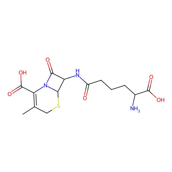 2D Structure of Deacetoxycephalosporin C