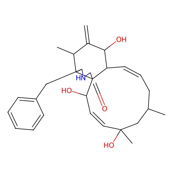 2D Structure of Deacetylcytochalasin H