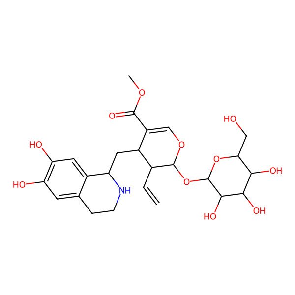 2D Structure of Deacetylisoipecoside