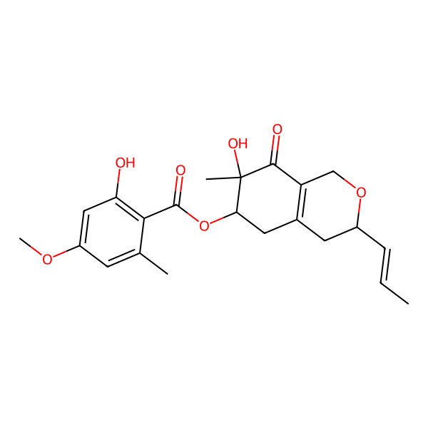 2D Structure of Deacetylisowortmin A