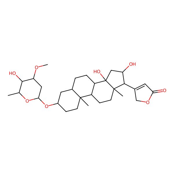 2D Structure of Deacetyloleandrin 2D Structure of Deacetyloleandrin