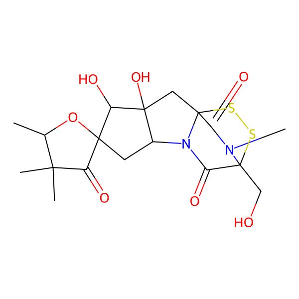 2D Structure of Deacetylsirodesmin Pl